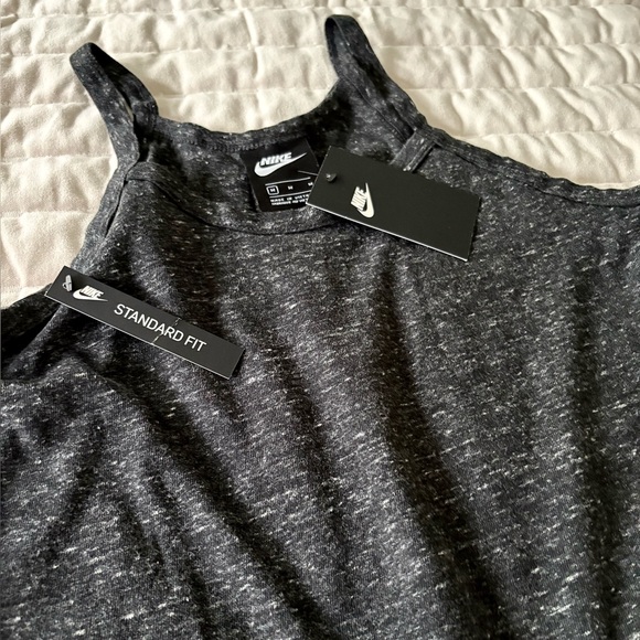 Nike Gym Vintage Romper in Black/Sail - Picture 4 of 6